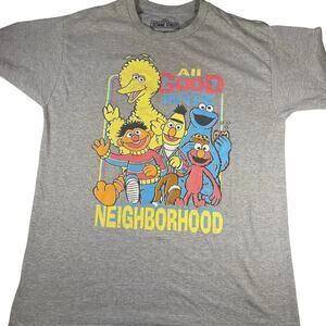 sesame Street all good in the Neighbourhood graphic tee